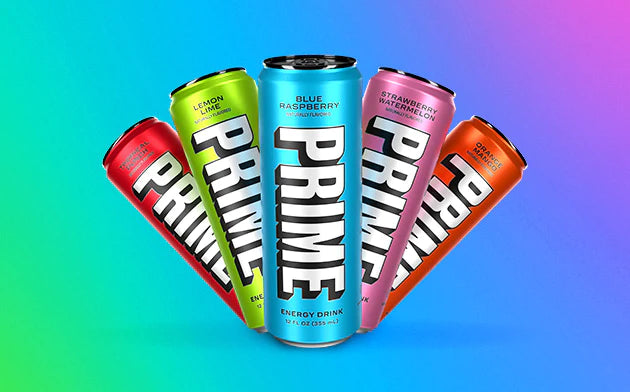  Prime Hydration Sports Drink All 8 Flavors Variety Pack -  Energy Drink, Electrolyte Beverage - Meta Moon, Lemon Lime, Tropical Punch,  Blue Raspberry, Glowberry, Lemonade, Ice Pop & Strawberry Watermelon 