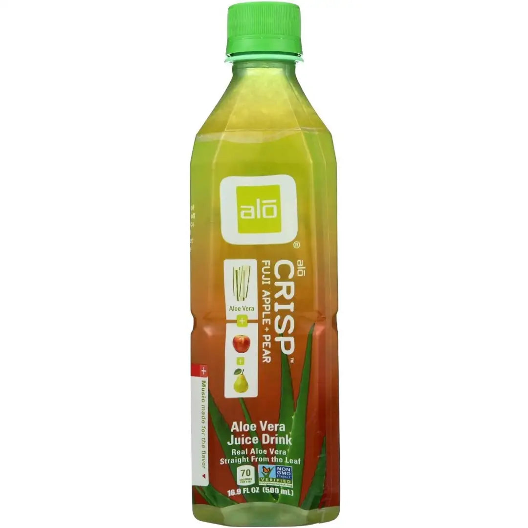 Alo Original Crisp Aloe Vera Juice Drink - Fuji Apple