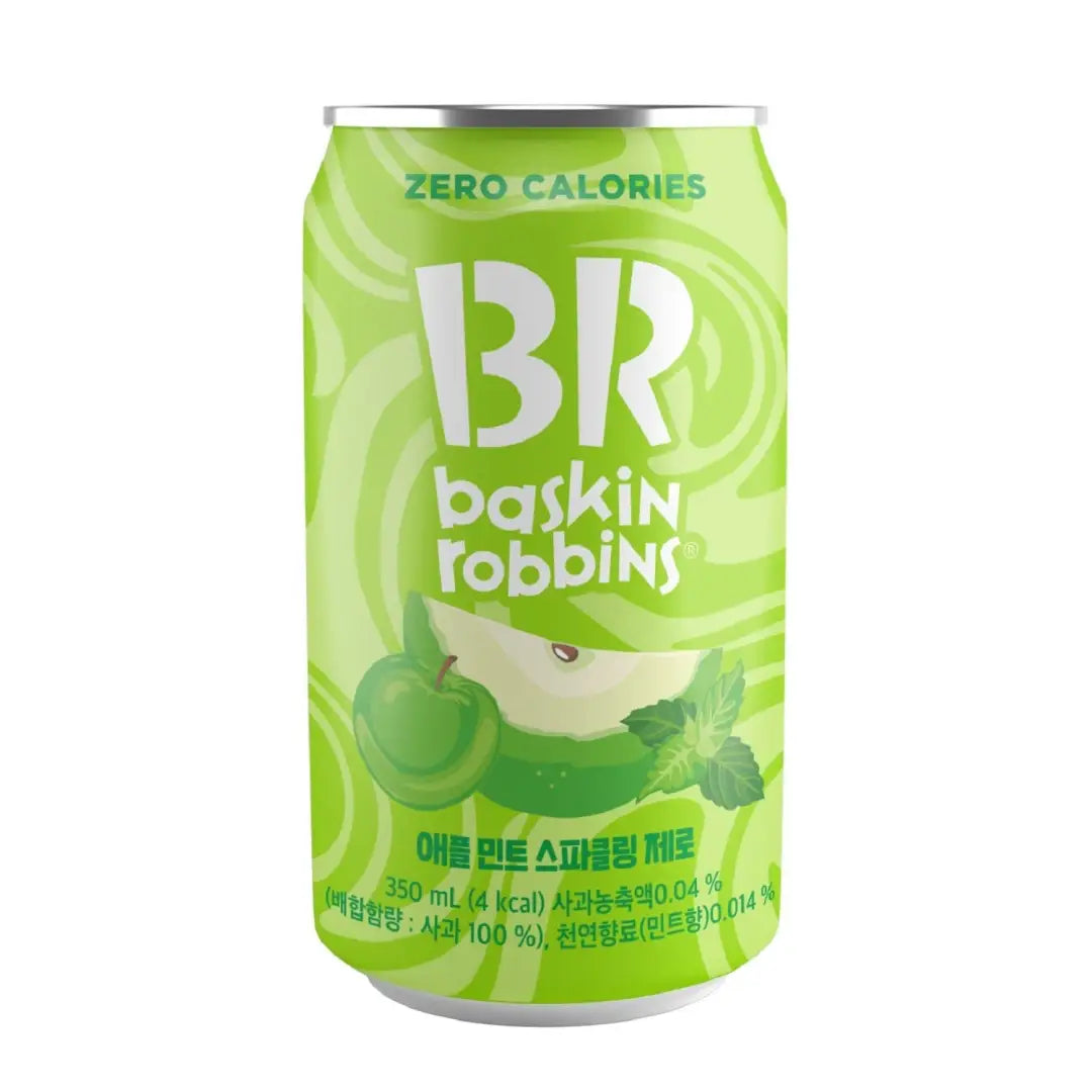 Baskin Robbins Green Apple & Mint 350ml can 6pack - soda