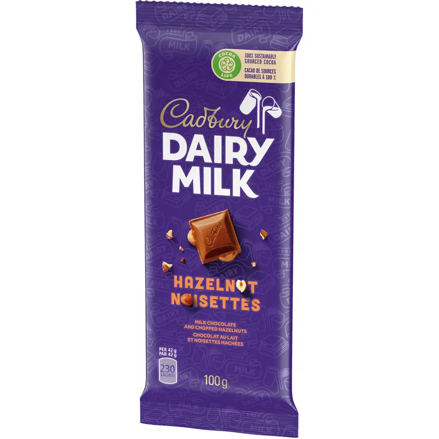 Cadbury Dairy Milk Chocolate with Hazelnut Family Size Cadbury Dairy Milk Chocolate with Hazelnut Family Size