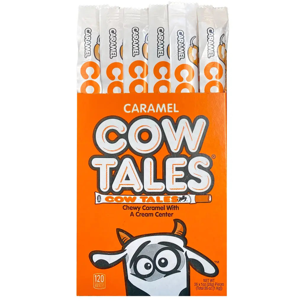 Caramel Cow Tales Original Box –36 count - candy Caramel Cow Tales Original Box –36 count - candy
