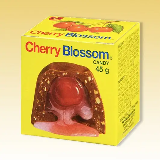 Cherry Blossoms 45g–Case 24ct - candy bar