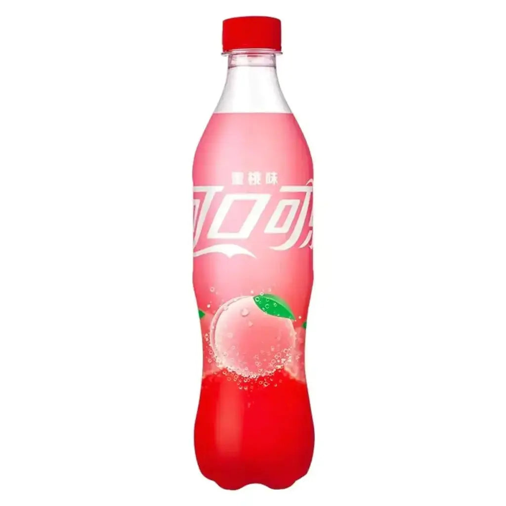 Coca Cola Peach 500ml Case of 12 - soda