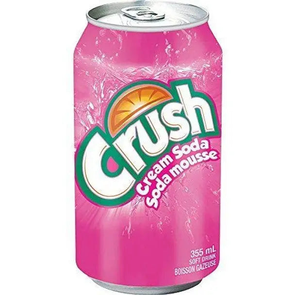 Crush Cream Soda 12 Cans X 355 ml 12 fl oz - Soda