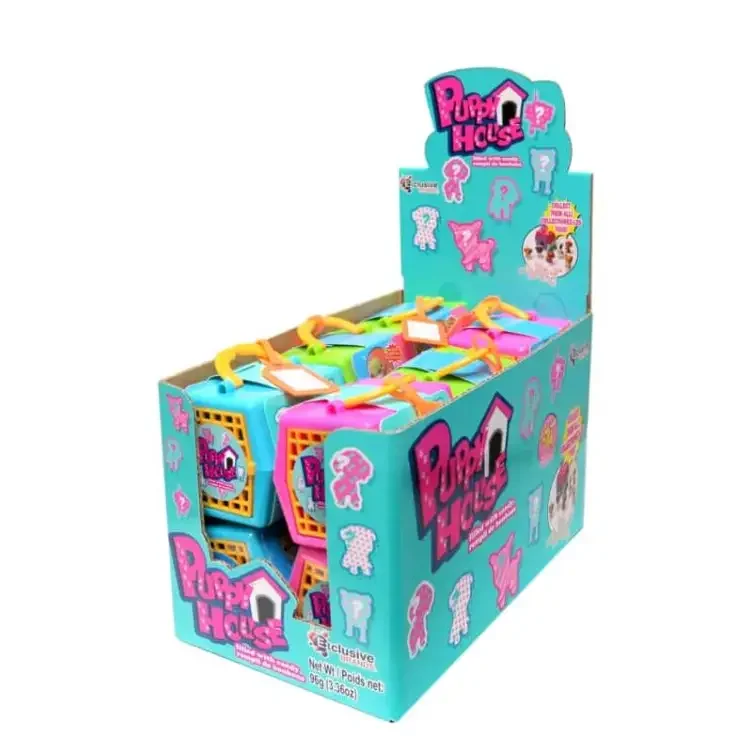 Exclusive Brands Puppy House 12ct - candy Exclusive Brands Puppy House 12ct - candy