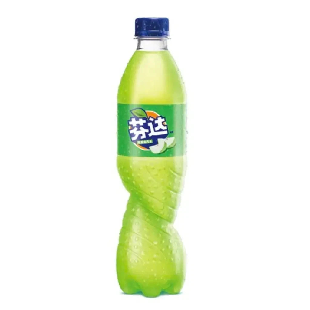 Fanta Green Apple 500ml case 12ct IMPORTED FROM CHINA - SODA