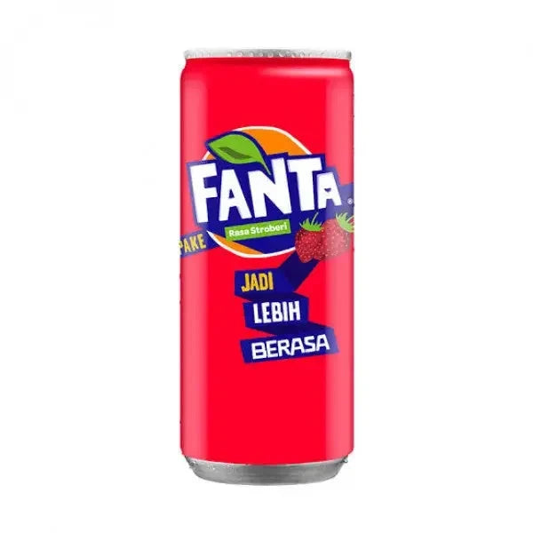 Fanta Strawberry drink Imported from Indonesia 24 x 250ml
