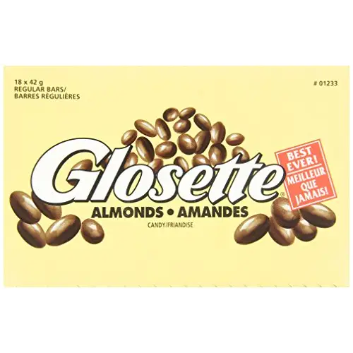 GLOSETTE Chocolate Covered Almonds 18 Count - Grocery