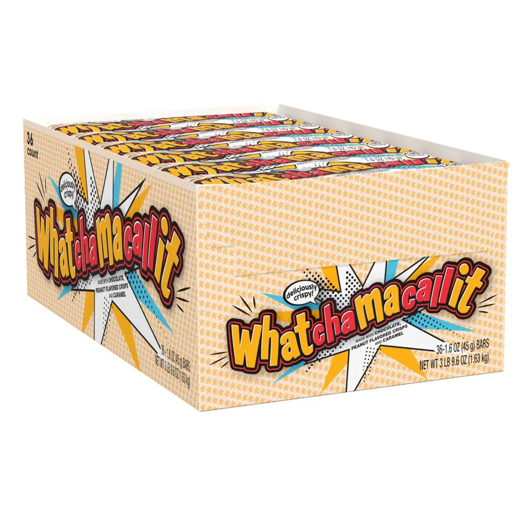 Hershey Whatchamacallit Standard Size- 45g case 36count Hershey Whatchamacallit Standard Size- 45g case 36count