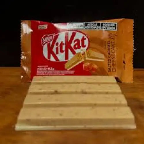 Kit Kat Salted Caramel Cheesecake 41.5g - 24ct (Brazil) Kit Kat Salted Caramel Cheesecake 41.5g - 24ct (Brazil)