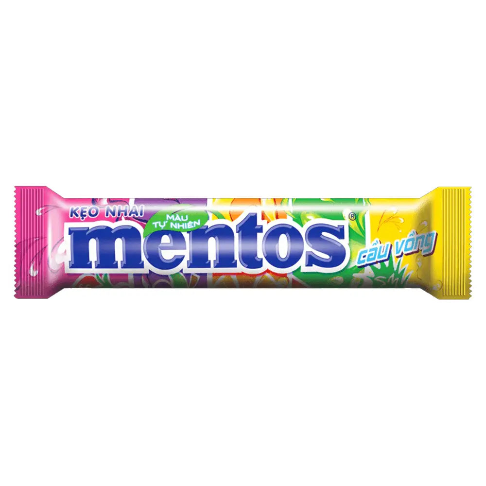 Mentos Rainbow Rolls - 16ct (Vietnam) - candy Mentos Rainbow Rolls - 16ct (Vietnam) - candy