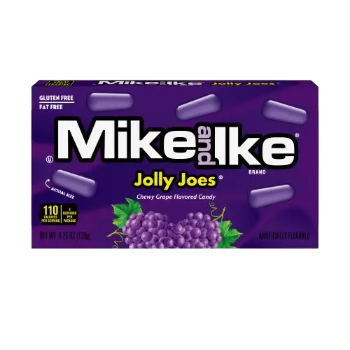 Mike and Ike Jolly Joes 4.25 oz. Theater Box -case 12crt Mike and Ike Jolly Joes 4.25 oz. Theater Box -case 12crt