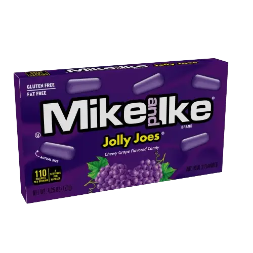 Mike and Ike Jolly Joes 4.25 oz. Theater Box - case 12crt