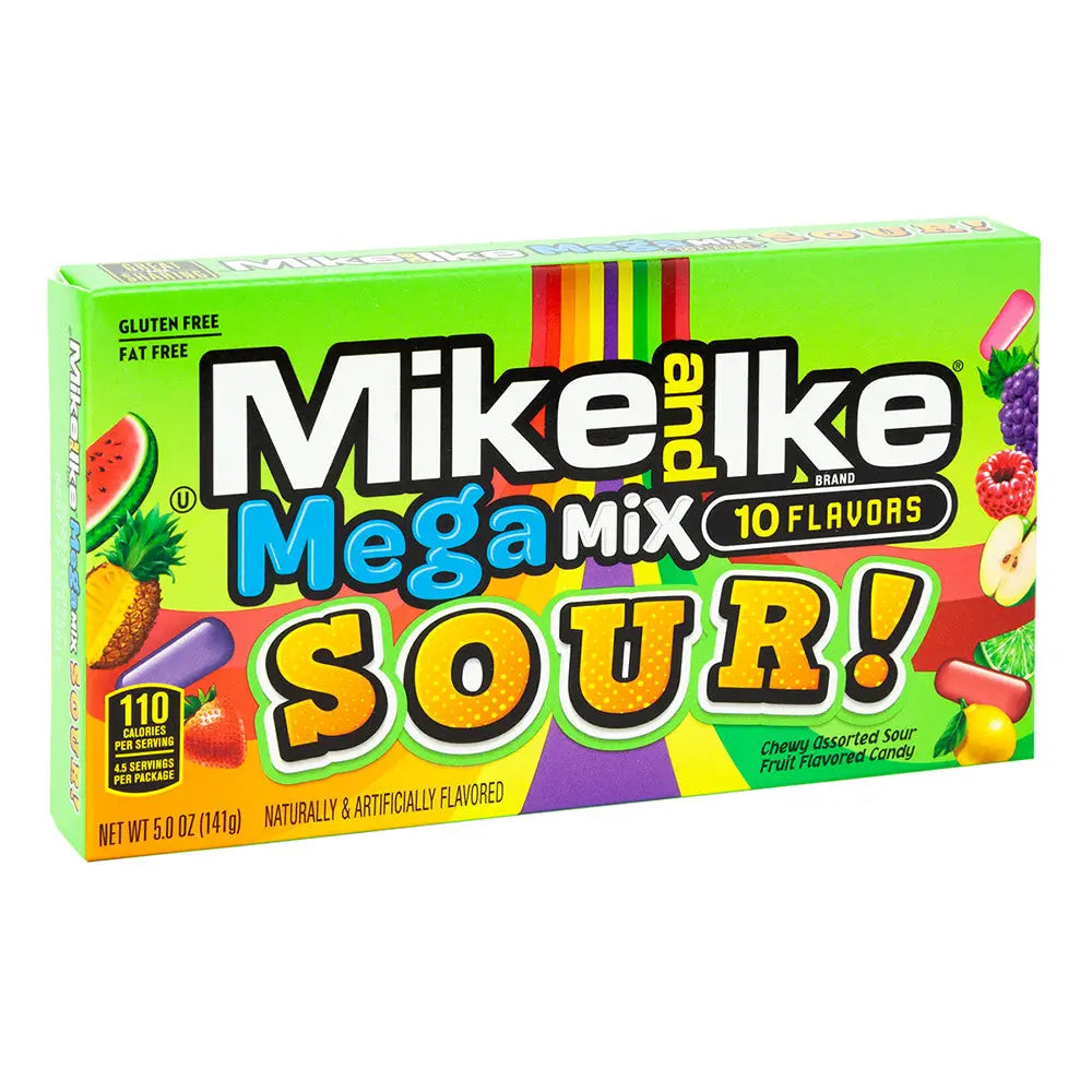 MIKE AND IKE MEGA MIX SOUR 5 OZ THEATER BOX 12ct - candy