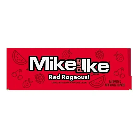 Mike and Ike Red Rageous 4.25 Ounce - - 12 per case - candy
