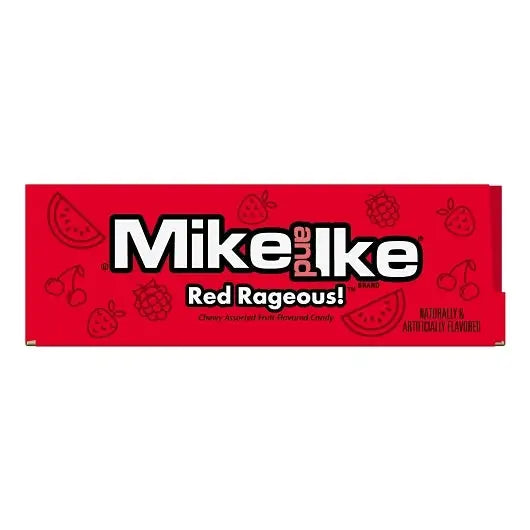 Mike and Ike Red Rageous 4.25 Ounce -- 12 per case - candy Mike and Ike Red Rageous 4.25 Ounce -- 12 per case - candy