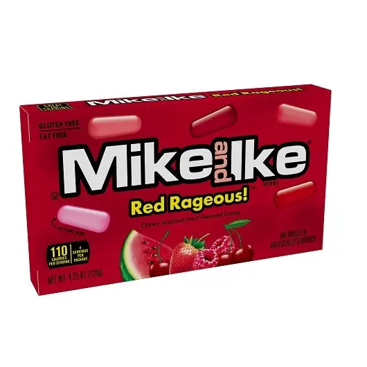 Mike and Ike Red Rageous 4.25 Ounce -- 12 per case - candy Mike and Ike Red Rageous 4.25 Ounce -- 12 per case - candy