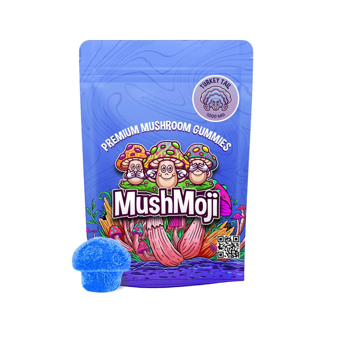 MushMoji Turkey Tail Mushroom Gummies - gummy MushMoji Turkey Tail Mushroom Gummies - gummy