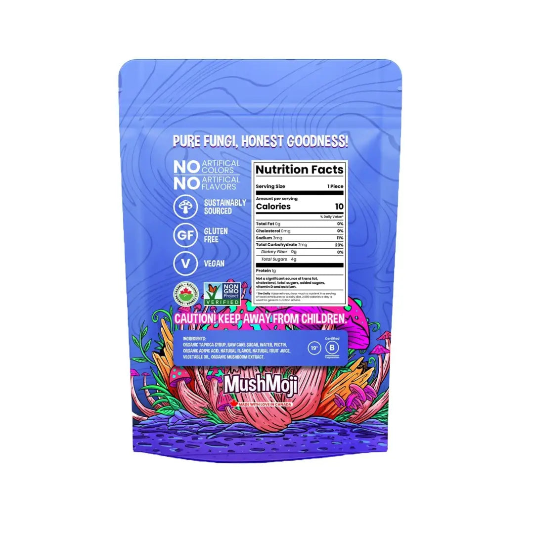 MushMoji Turkey Tail Mushroom Gummies - gummy MushMoji Turkey Tail Mushroom Gummies - gummy