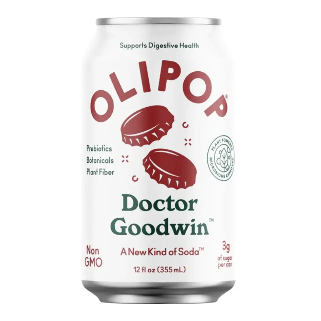 Olipop Doctor Goodwin 355 ml 12 fl oz- Case of 12 - Soda