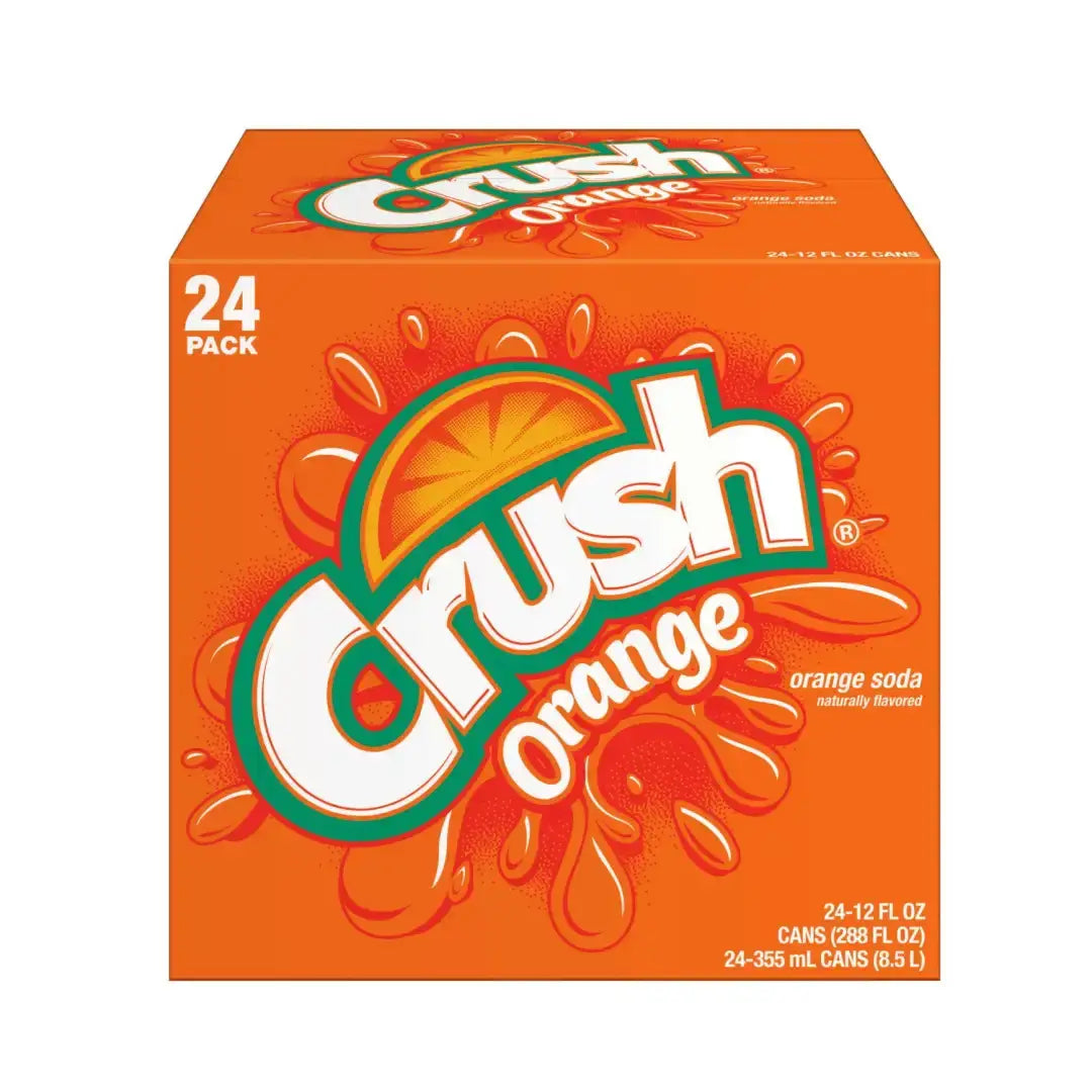 Orange Crush 12 Cans X 355 ml 12 fl oz - Soda