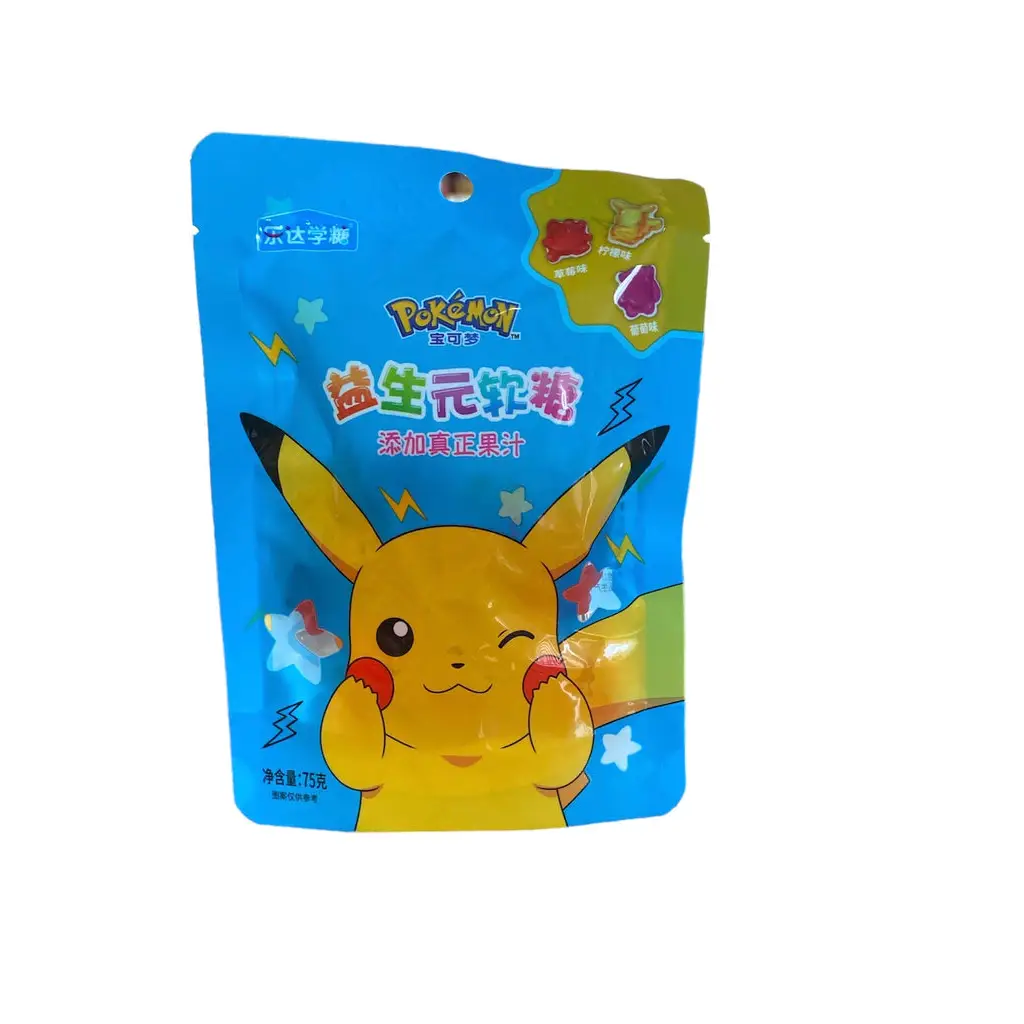 Pokémon Prebiotic Sweets Gummies- 75g case 8ct Pokémon Prebiotic Sweets Gummies- 75g case 8ct