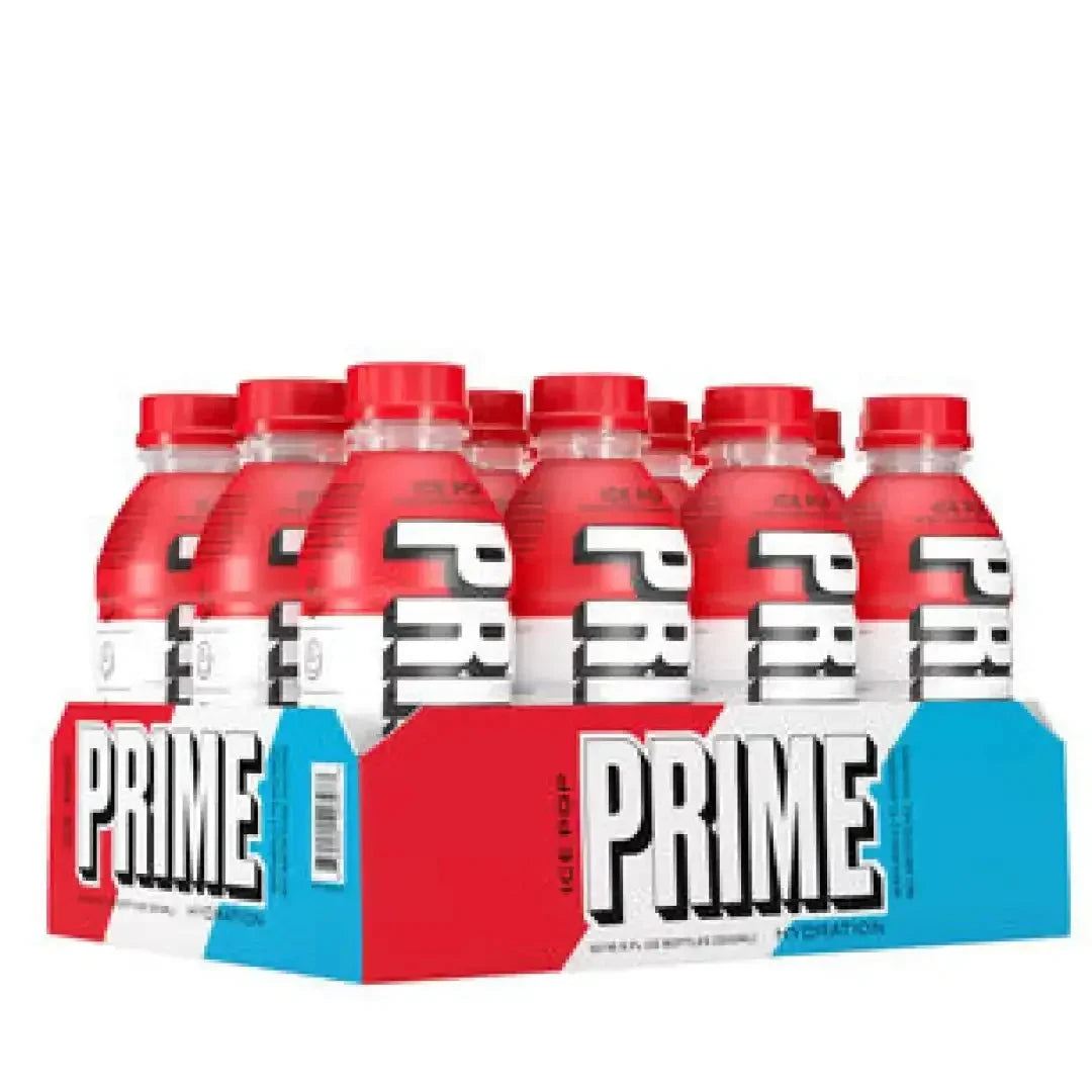 Prime Hydration Ice Pop Drink 16.9 FL OZ/500ml -12 pack