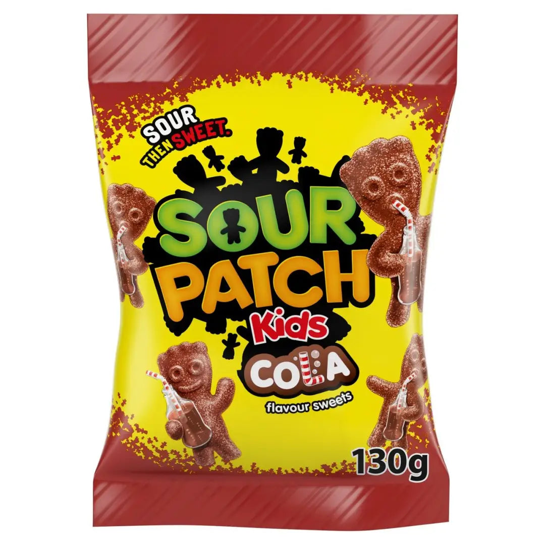 Sour Patch Kids Cola Flavour Sweets Bag 130g bag Sour Patch Kids Cola Flavour Sweets Bag 130g bag