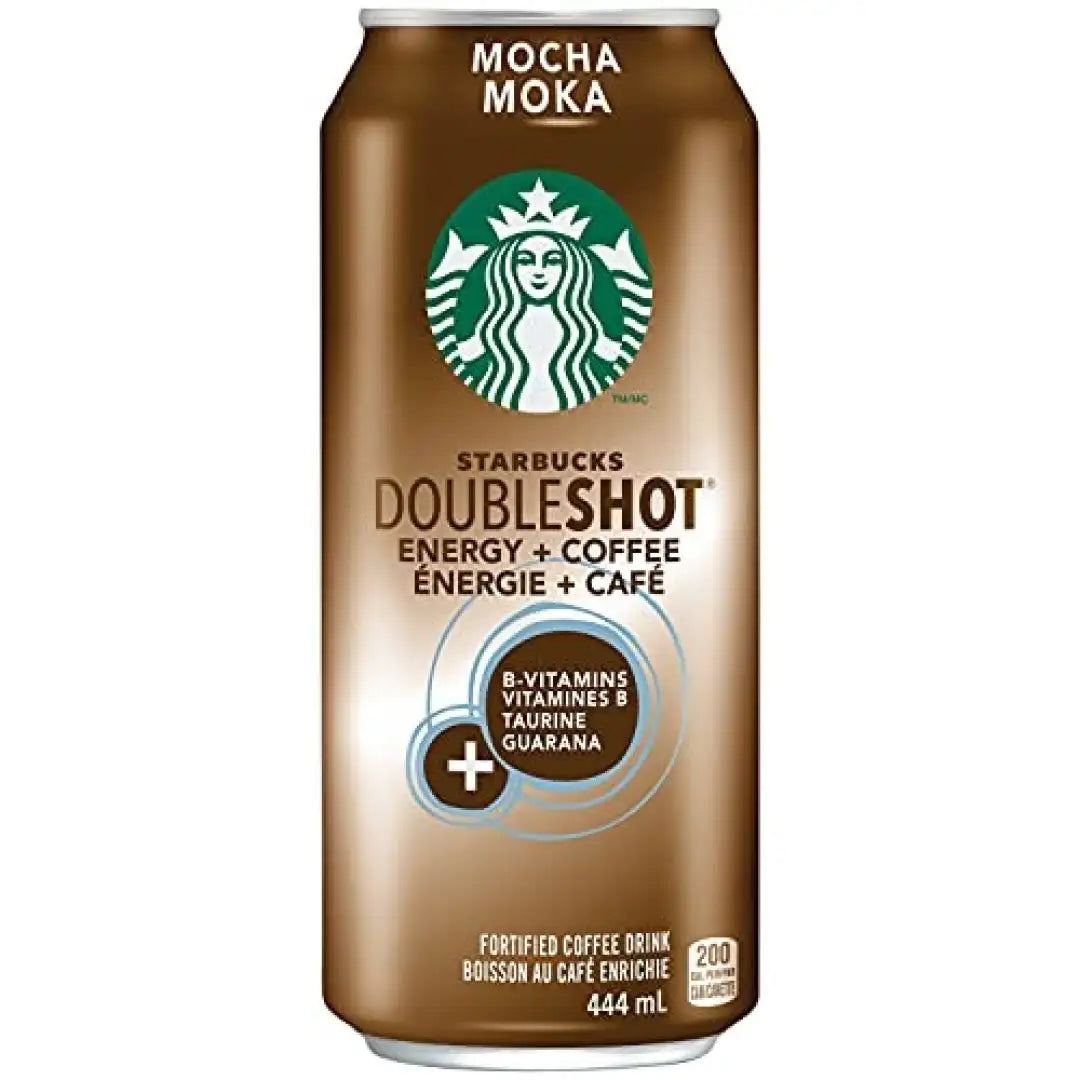 Starbucks Double Shot Mocha 444 mL Cans 12 Pack - coffee