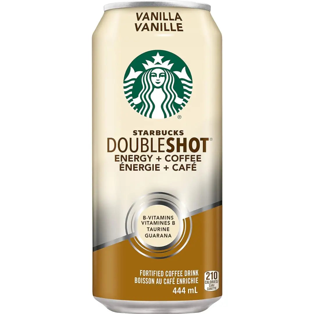 Starbucks Double Shot Vanilla 444 mL Cans 12 Pack - coffee