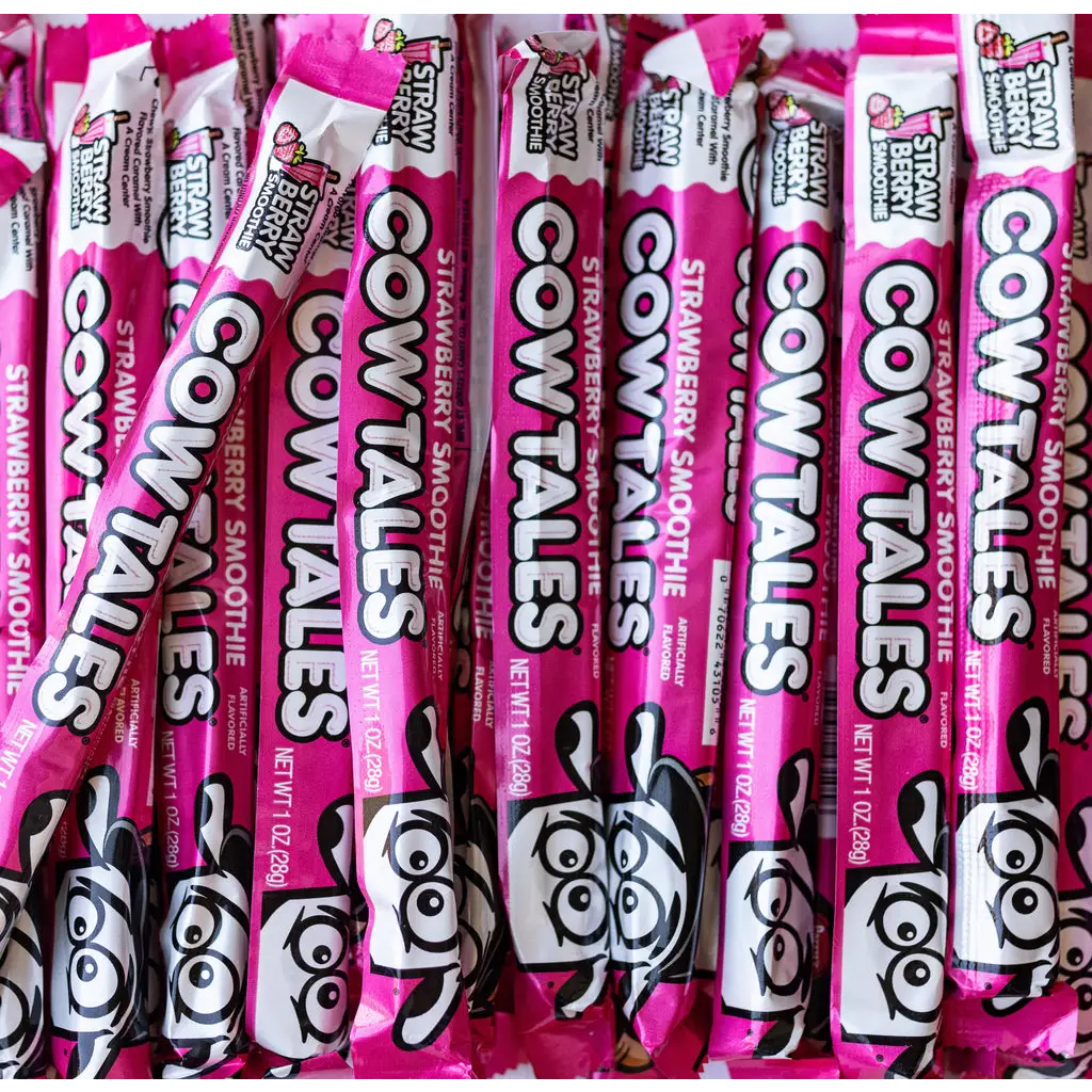 Strawberry Smoothie Cow Tales Case 36. count - candy Strawberry Smoothie Cow Tales Case 36. count - candy