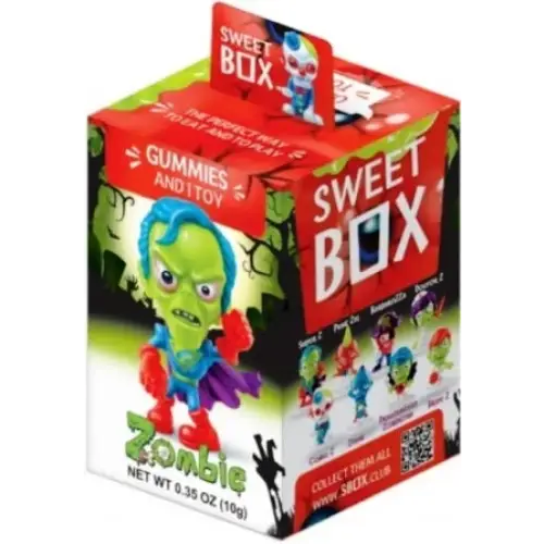 Sweet Box Zombie Surprise Toy Collections with Candy 10g Sweet Box Zombie Surprise Toy Collections with Candy 10g