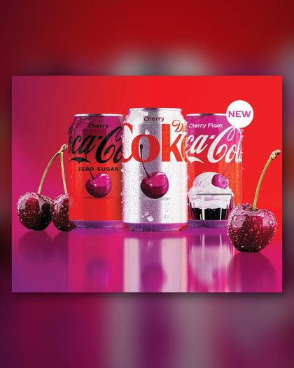 Coca-Cola Cherry range