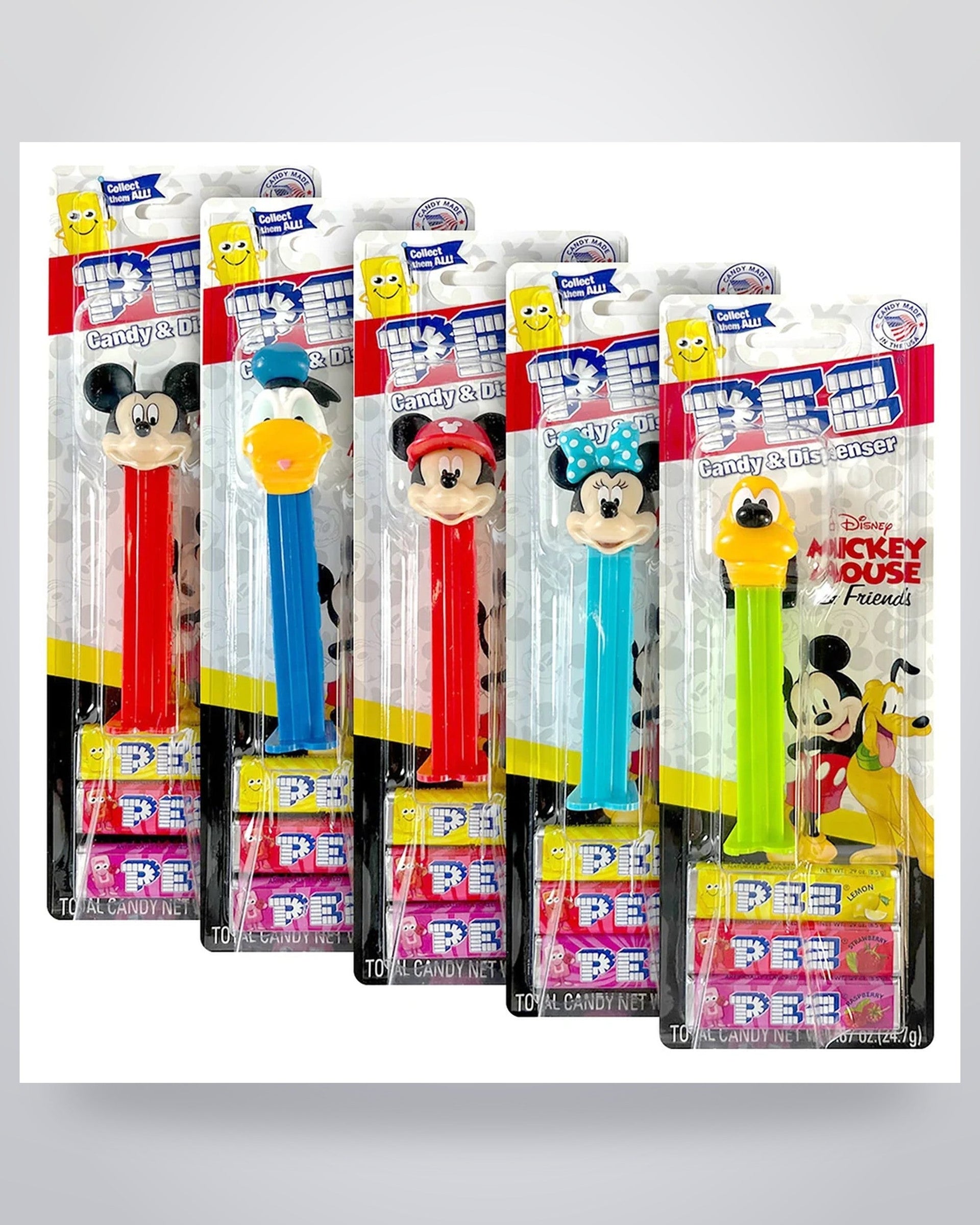 PEZ candy and dispensers