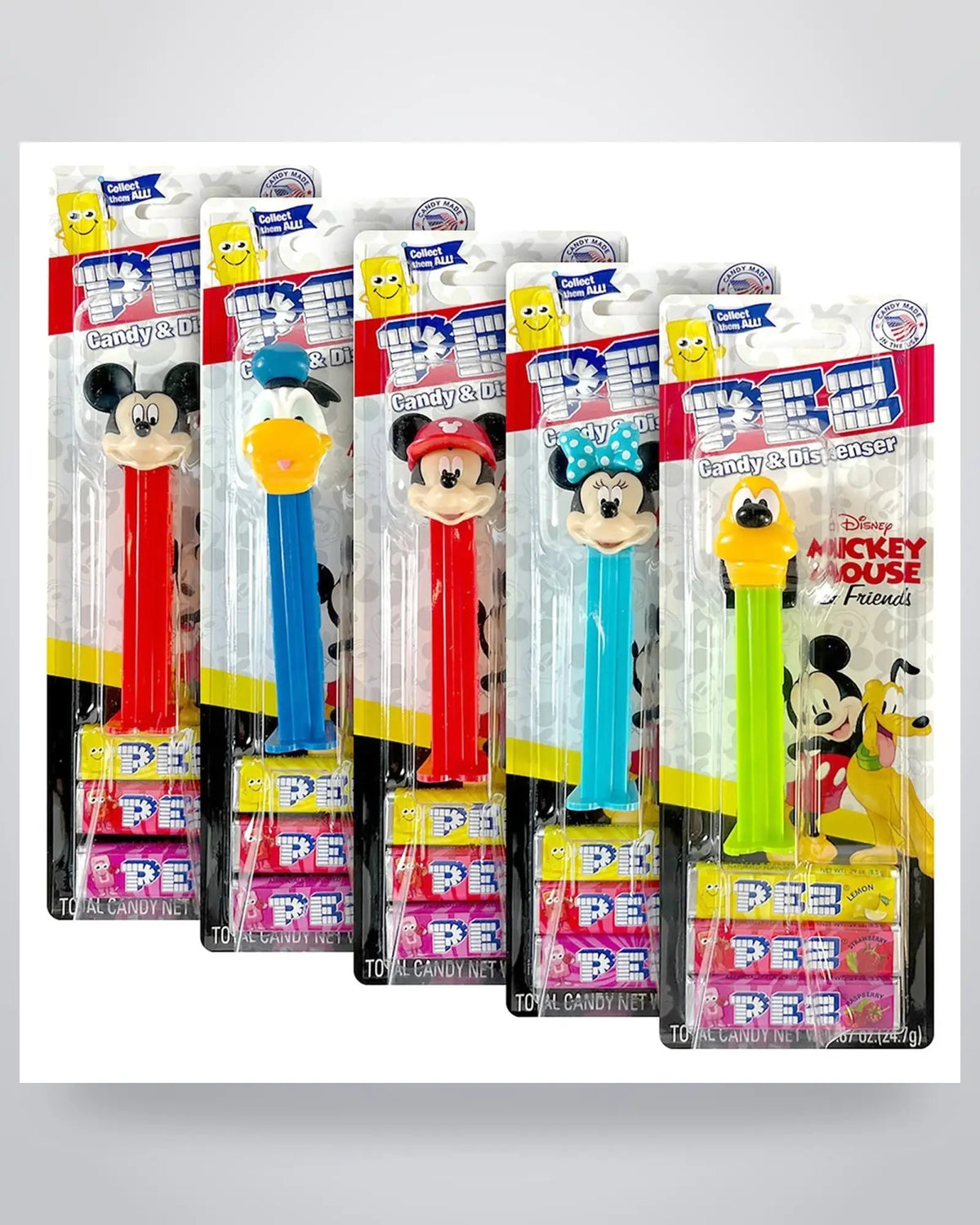 PEZ candy and dispensers
