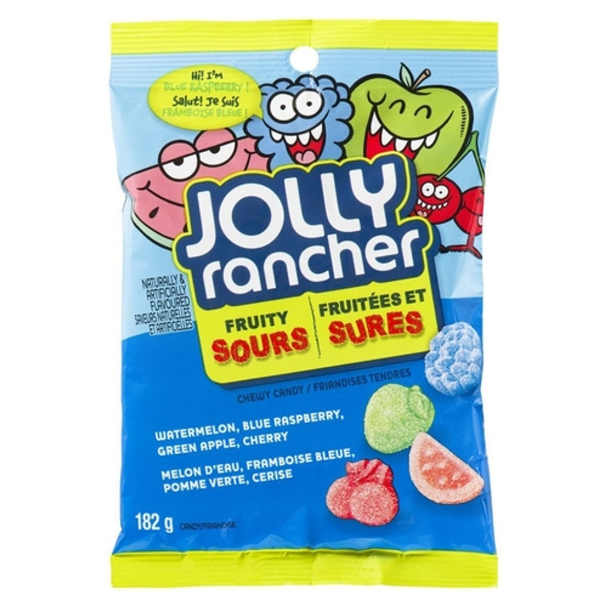 JOLLY RANCHER Fruity Sours Hard Candy 182g- 18 ct - Candy
