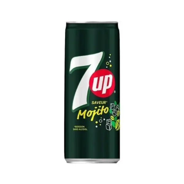 7UP Mojito 330 mL (24 Pack) imported from France - soda