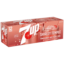 7up Shirley Temple - 355ml can case 12count - soda
