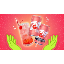 7up Shirley Temple - 355ml can case 12count - soda