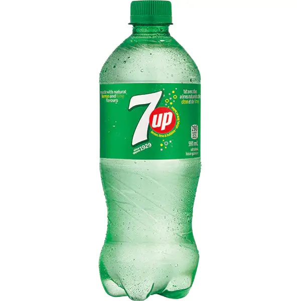 7up Soda 20oz 591ml Bottle 24 pack - Soda