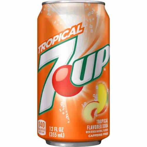 7UP Tropical Caffeine Free Soda Cans 12 pk / 12 fl oz - soda Main image