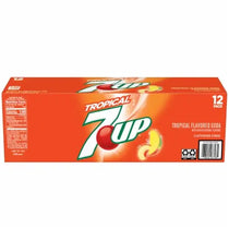 7UP Tropical Caffeine Free Soda Cans 12 pk / 12 fl oz - soda