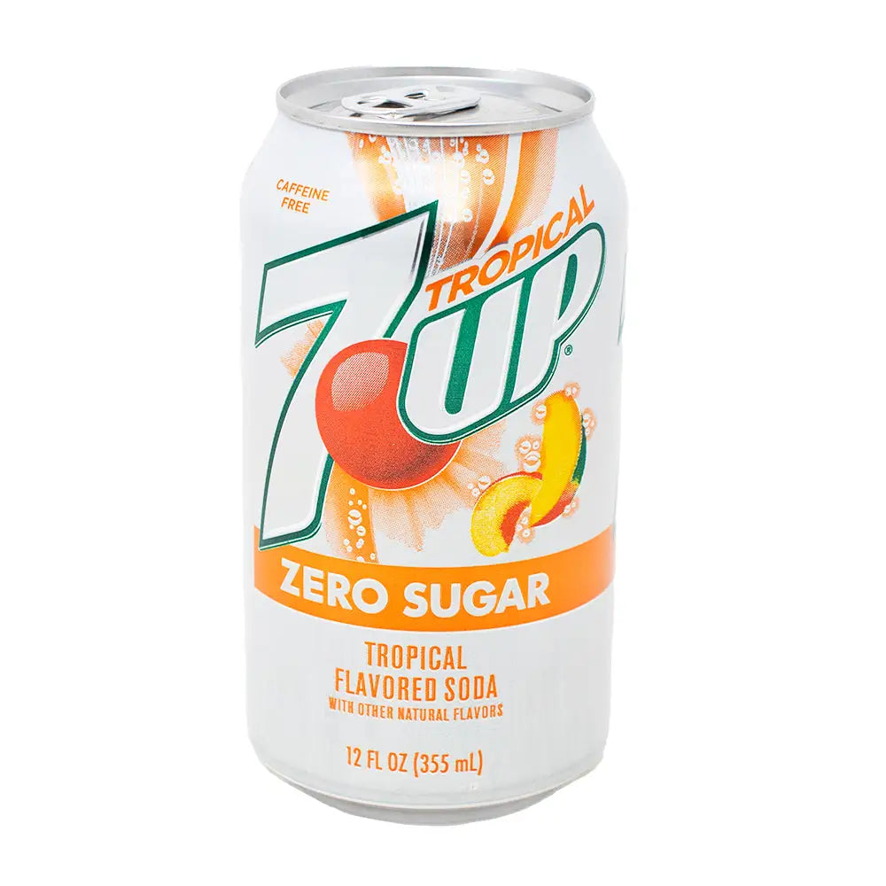 7up Tropical Zero Sugar Soda - 355mL case of 12 - soda Main image