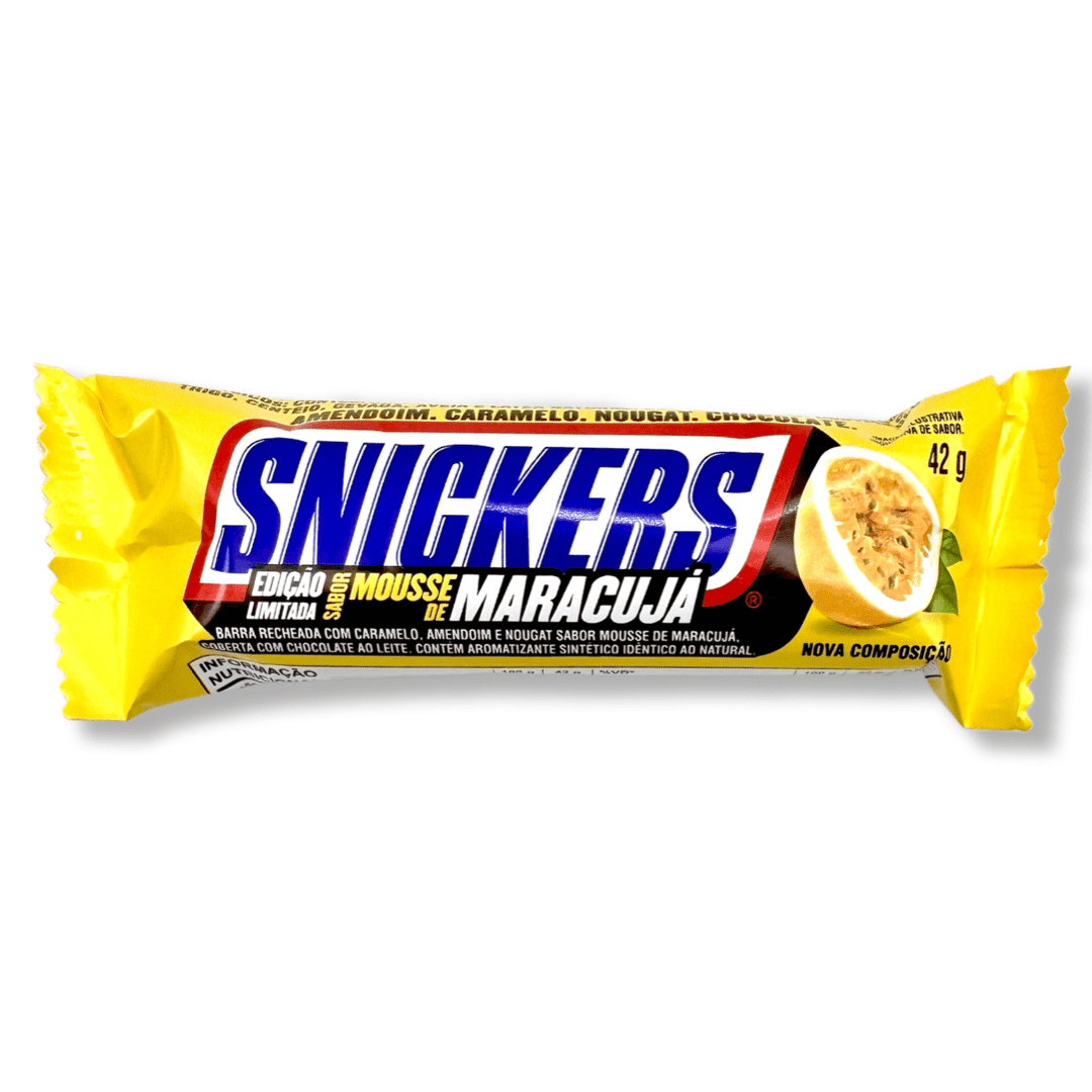 Snickers Mousse De Maracuja Passion Fruit (Brazil) - 42g