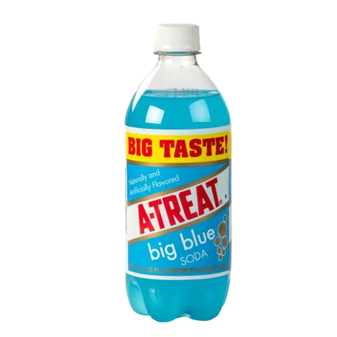 A-Treat Big Blue Soda 591mL/20oz Bottle - Case-24 Bottles Main image