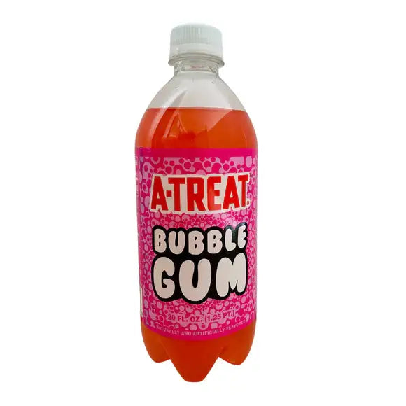 A-Treat Bubble Gum 591mL/20oz Bottle - Soda