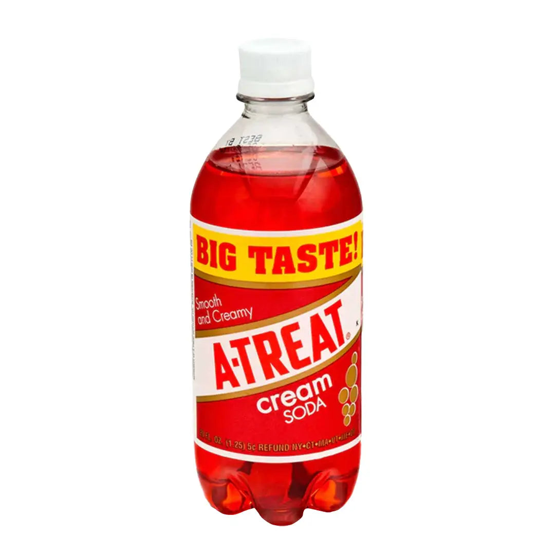 A-Treat Cream Soda 591mL/20oz Bottle - Case-24 Bottles Main image