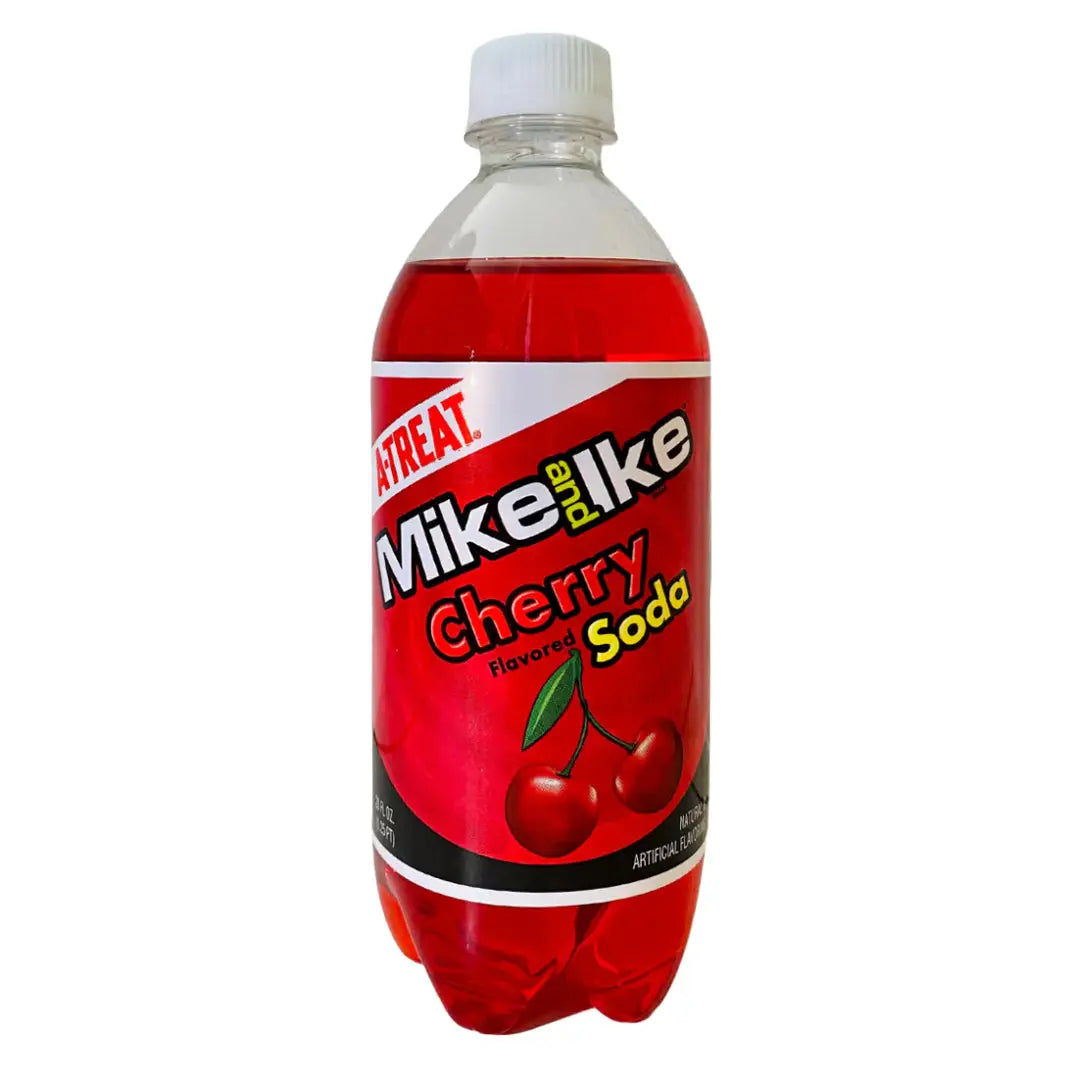 A-Treat Mike and Ike Cherry Soda 591mL/20oz Bottle Main image