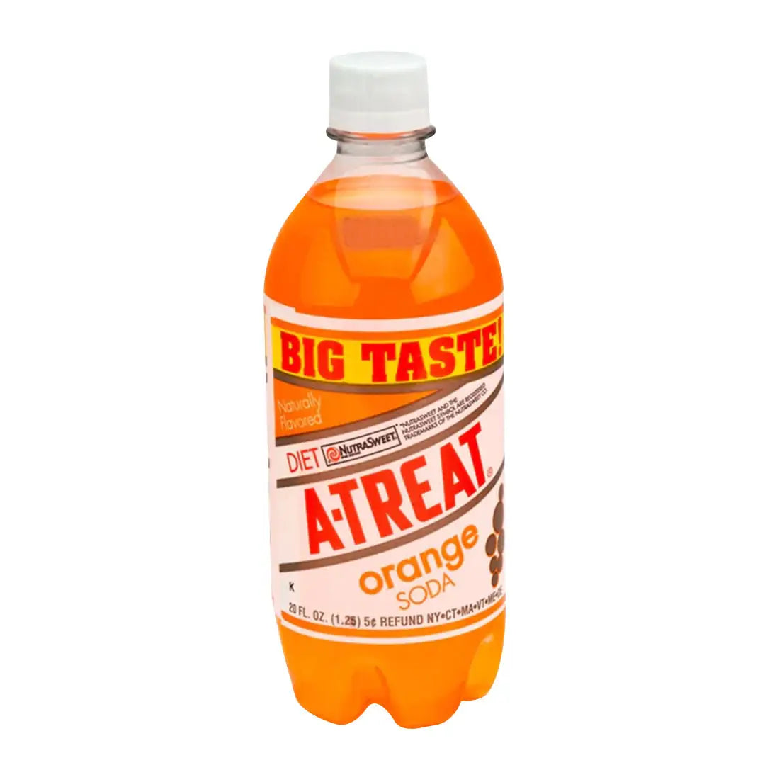 A-Treat Orange Soda 591mL/20oz Bottle - Case-24 Bottles Main image