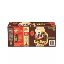 A&W Root Beer Float Soda 355Ml Aluminum Can Case Pack 12